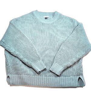 American Eagle Outfitters Seafoam Crew Neck Sweater
